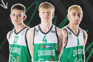 Trys "Žalgirio" talentai dalyvaus NBA stovykloje Malagoje